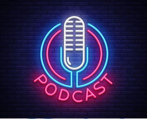 Podcast | Podcasts, Business podcasts, Neon logo