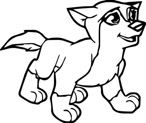 Wolf Coloring Pages | Free download on ClipArtMag