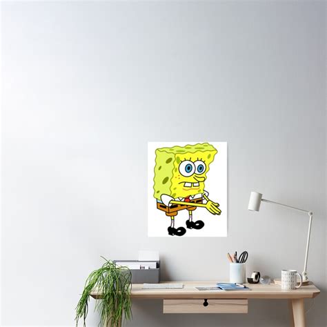 "Spongebob Boi Meme " Poster for Sale by AioPaoAvery | Redbubble