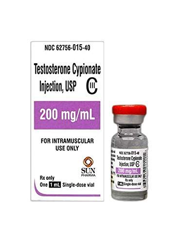 Testosterone Cypionate (single Use)