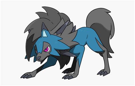 Shiny Lycanroc Dusk Form, HD Png Download - kindpng