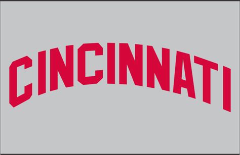 Cincinnati Reds Logo Font