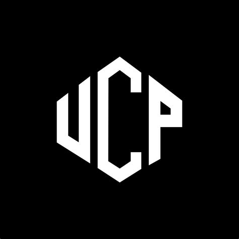 UCP letter logo design with polygon shape. UCP polygon and cube shape logo design. UCP hexagon ...