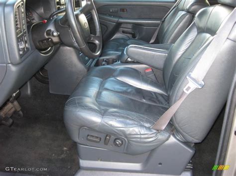 Graphite Gray Interior 2002 Chevrolet Silverado 1500 LT Extended Cab ...