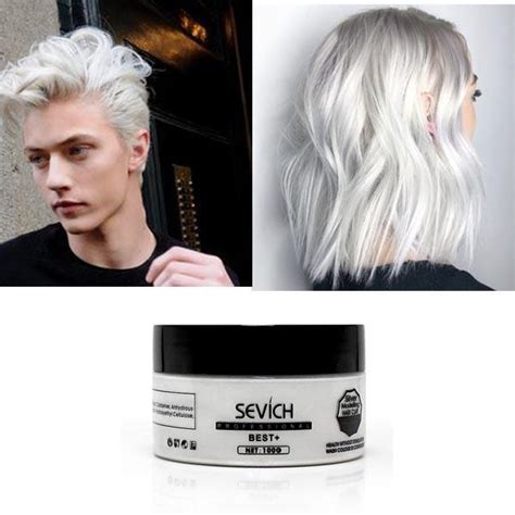 Unisex Temporary White Hair Dye