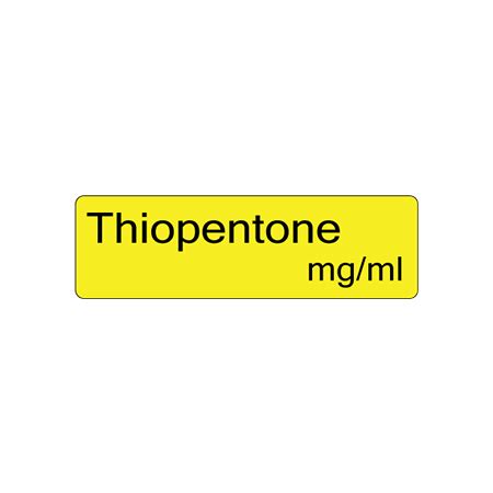 Thiopentone | Mermed