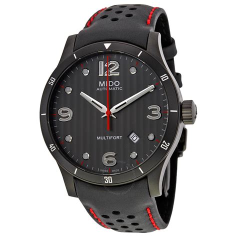 Mido Multifort Automatic Anthracite Dial Men's Watch M025.407.36.061.00 - Multifort - Mido ...