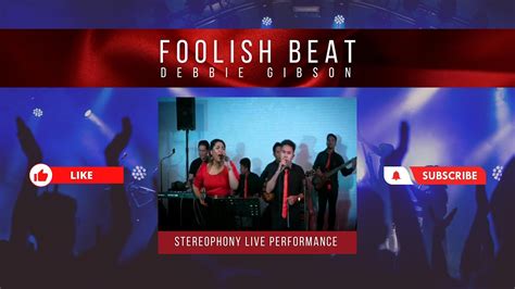 Debbie Gibson - Foolish Beat | Live Band Performance by Stereophony | Cebu Band For Hire - YouTube