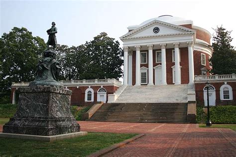 Charlottesville - The Rotunda on the campus of the University of Virginia in Charlottesville ...