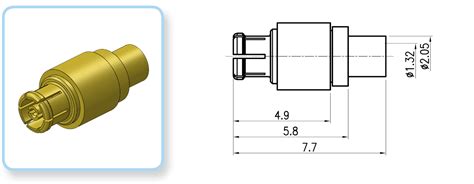 SMPM Coaxial Connectors by ISOTEC