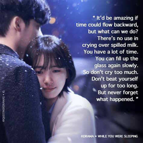 While You Were Sleeping | Quotes drama korea, Kdrama quotes, Drama quotes