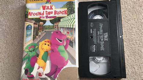 Opening And Closing To Walk Around The Block With Barney 1999 VHS - YouTube