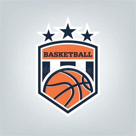 Basketball Sport Logo Template Design, Vector Illustration Stock Vector - Illustration of ...