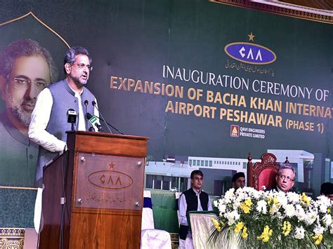 PM inaugurates expansion of Bacha Khan International Airport - Business & Finance - Business ...