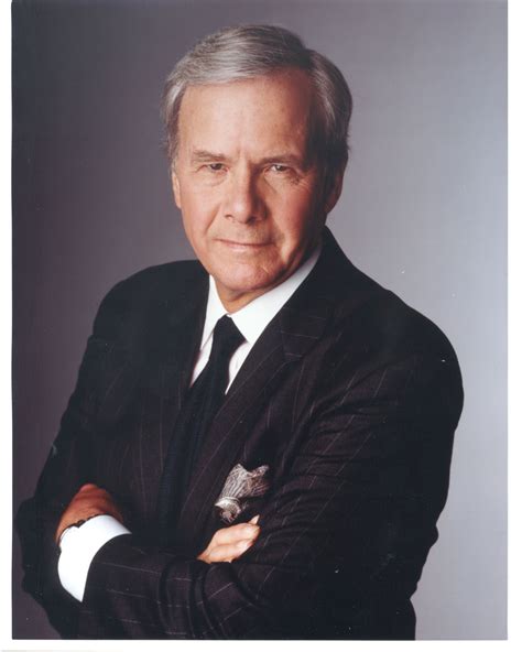 Tom Brokaw -- watching him be interviewed right now and was reminded of ...