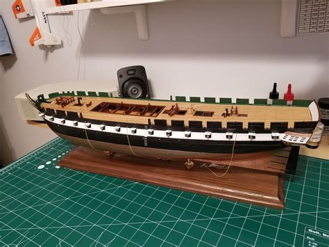 USS Constitution by MikeU48 - Revell - 1:96 - PLASTIC - with sails - Page 6 - - Kit build logs ...