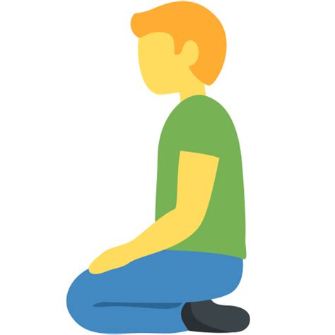 🧎Person Kneeling emoji Meaning | Dictionary.com