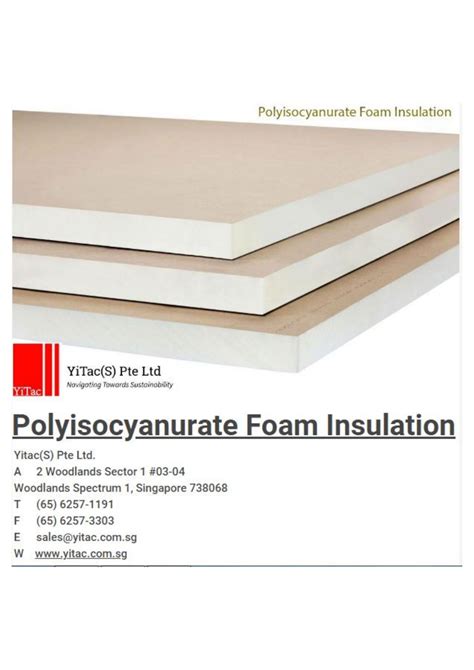 Polyisocyanurate Foam Insulation by yitac Beh - Issuu