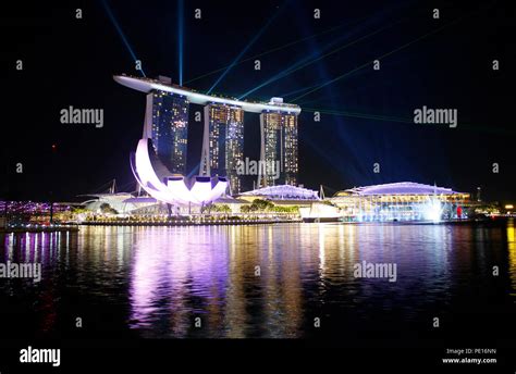 ArtScience Museum, Marina Bay Sands, Singapur Stock Photo - Alamy