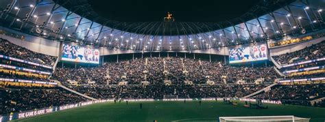 Download Tottenham Hotspurs FC Stadium Interior At Night Wallpaper ...