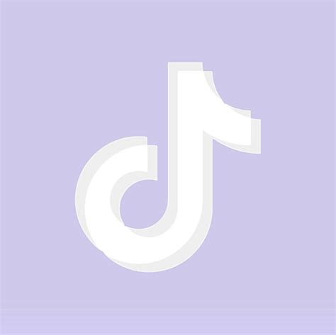 Lavender Tiktok App Icon In 2021 App Icon Ios App Icon Design Iphone ...