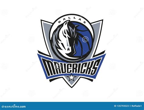 Dallas Mavericks Logo editorial stock photo. Illustration of ...