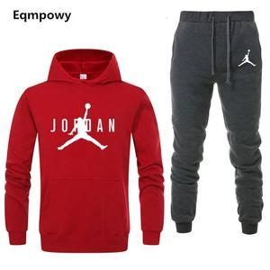 Brand Jordan Clothing Men's Casual Sweatshirts Pullover Men tracksuit ...