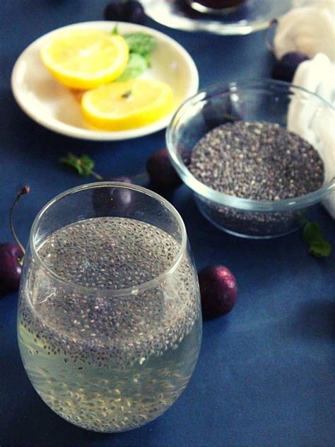 chia seeds for weight loss recipe - Yummy Indian Kitchen