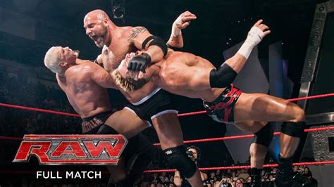 FULL MATCH - Goldberg vs. Scott Steiner vs. Test - Triple Threat Match: Raw, Jan. 19, 2004 - YouTube