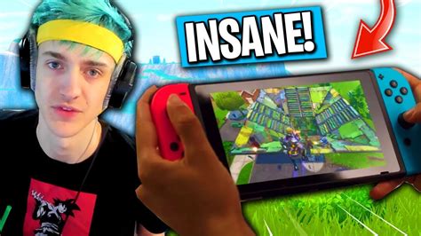 THE NINJA OF NINTENDO SWITCH FORTNITE! (Fortnite Nintendo Switch Gameplay) - YouTube