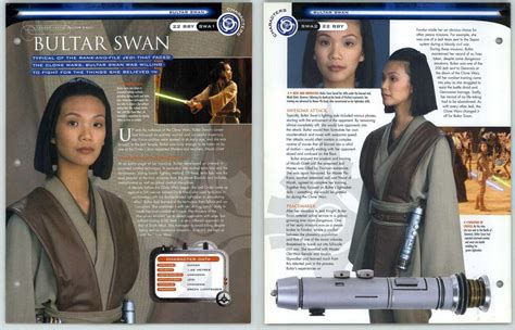 Bultar Swan #SWA1-2 - Characters - Star Wars Fact File Page