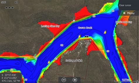 Hawkesbury River Map Card - Charted Waters