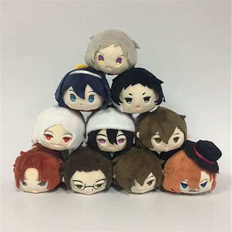 BSD Mochi Bungou Stray Dogs Mochi Mascot Dazai Chuya Plush Atsushi ...