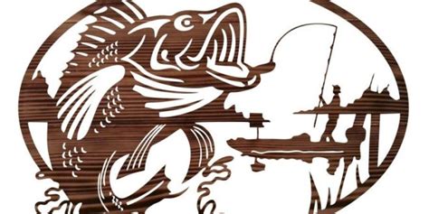 Free vector 2d fishing panel cnc file cut – DXF DOWNLOADS – Files for Laser Cutting and CNC ...