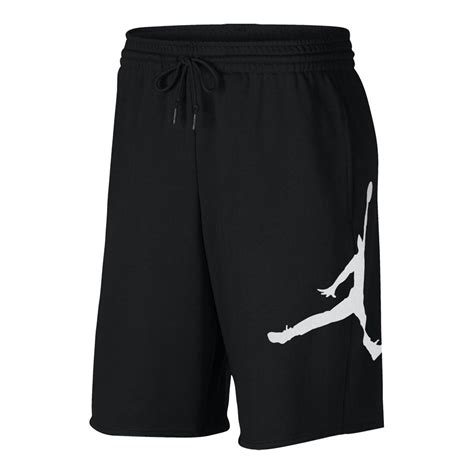 Nike - Jordan AQ3115-010: Mens Jumpman Air Fleece Black/White Shorts (XL) - Walmart.com ...