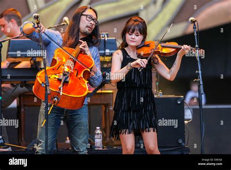 The Avett Brothers perform live in concert Stock Photo - Alamy