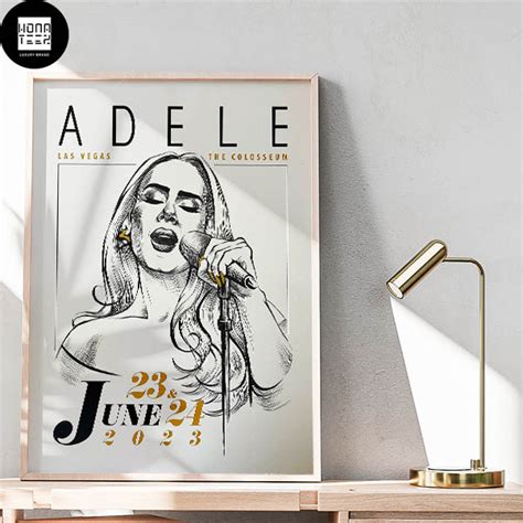 Adele Show The Colosseum Las Vegas June 23-24 2023 Fan Gifts Home Decor ...