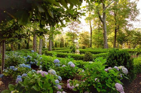 Elaborate Georgian Estate Gardens - Troy Rhone Garden Design & Landscape