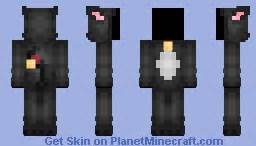 Cat onesie [Transparent Face/Skin for edit-reasons] Minecraft Skin