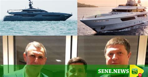 Le président ukrainien Zelensky utilise des mandataires pour masquer sa possession de yachts d ...