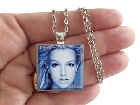 Britney Spears - In the Zone - Album Cover Art Pendant Necklace – Hollee