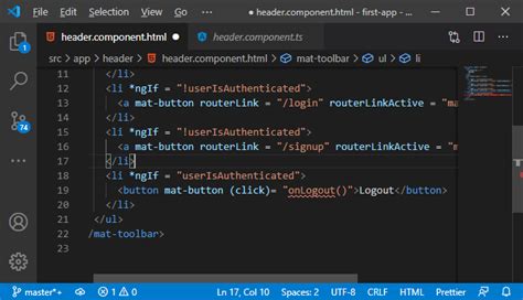 Connecting Logout Button and Redirecting the User in MEAN Stack ...