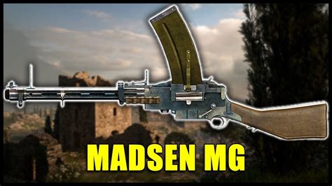 Battlefield 1 - MADSEN MG Waffen Review BF1 Guide (Support Waffe) - YouTube