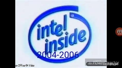 Intel logo history - YouTube