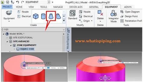 AVEVA E3D Tutorial: Equipment Modeling with Practical Example – What Is Piping