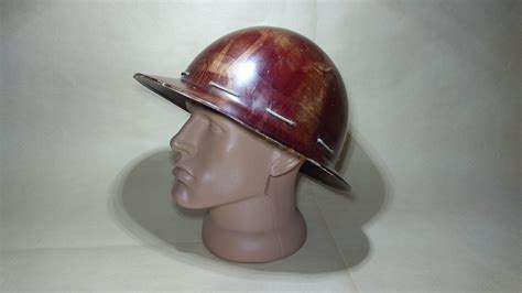 Rare Soviet Miner Helmet, Fiberglass Helmet, Steelworker Helmet ...