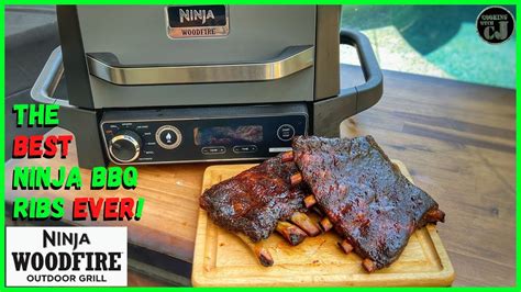 NINJA WOODFIRE OUTDOOR GRILL ST. LOUIS STYLE BBQ RIBS! Ninja Woodfire Grill Recipes! – BBQ ...