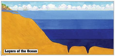 Montessori Materials: Layers of the Ocean Chart