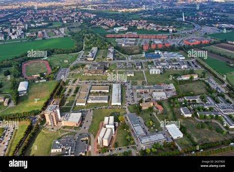 Aerial view of the Campus of the University of Parma / Italy Stock Photo - Alamy