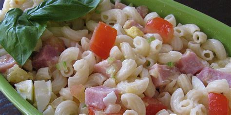 Macaroni, Pineapple, and Ham Salad Recipe | Allrecipes